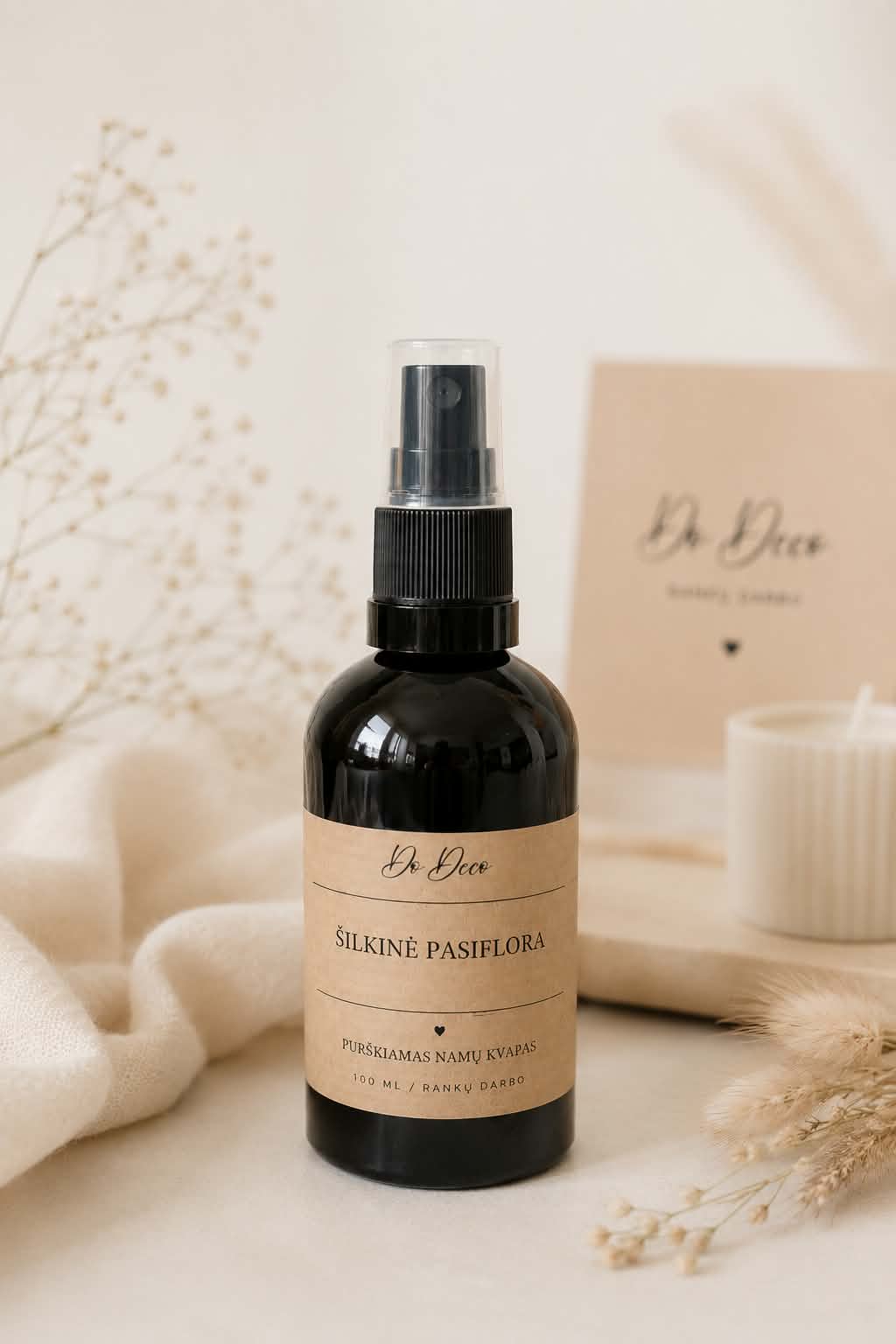 Purškiamas namų kvapas "Šilkinė pasiflora" 100 ml