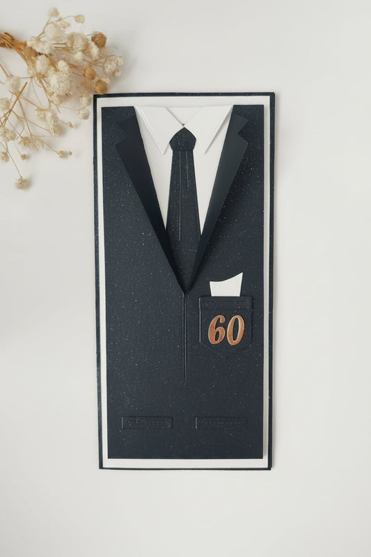 Vyriškas atvirukas jubiliejui - Dodeco