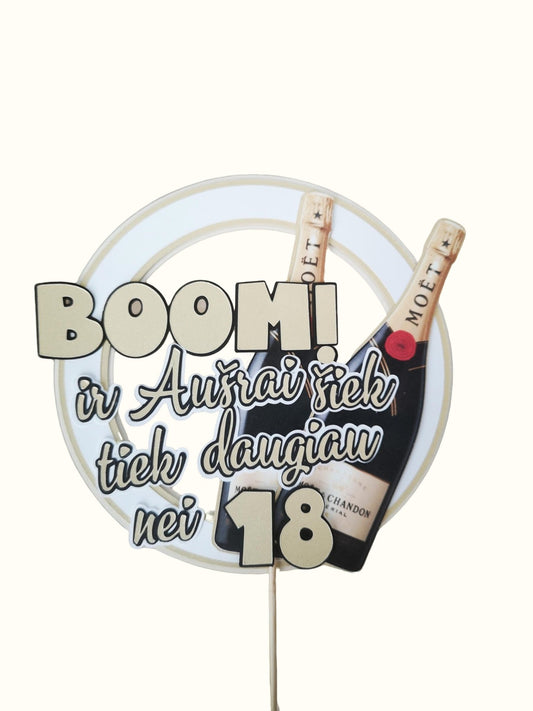 Smeigtukas "BOOM" suaugusiems - Dodeco