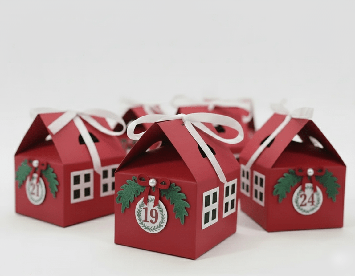 Advento kalendorius „Raudoni nameliai“ - Dodeco