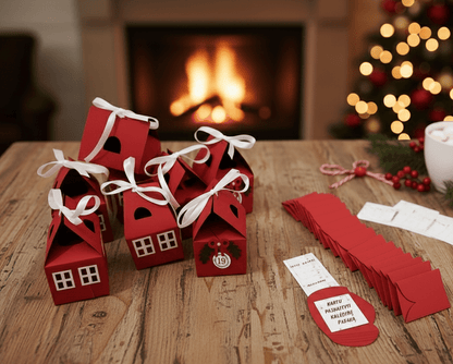Advento kalendorius „Raudoni nameliai“ - Dodeco