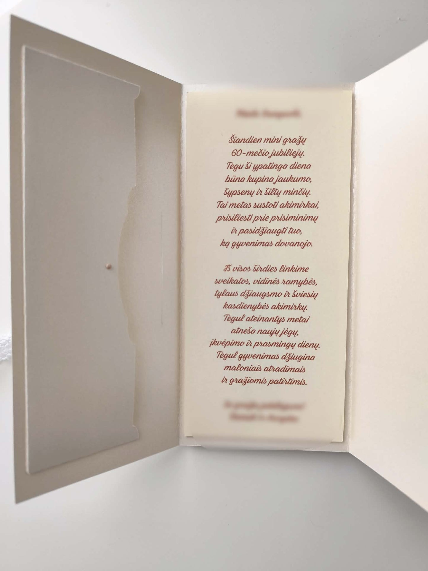 Atvirukas "Jubiliejinis" - Dodeco