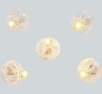 Mini LED šviečiantys kamuoliukai – šiltai balta spalva - Dodeco