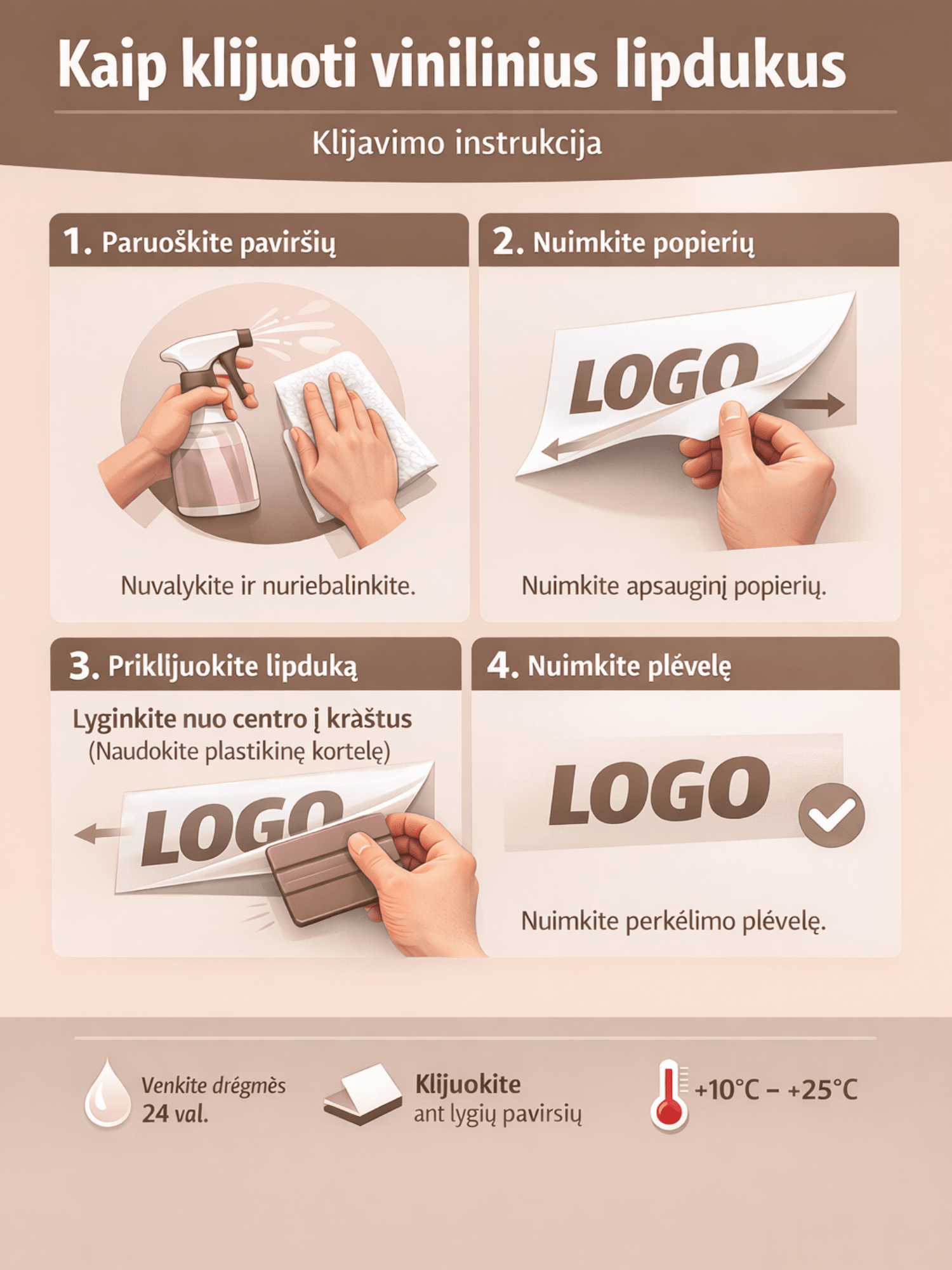 Vinilinis lipdukas „Vaikas automobilyje“ – 12 × 16 cm - Dodeco