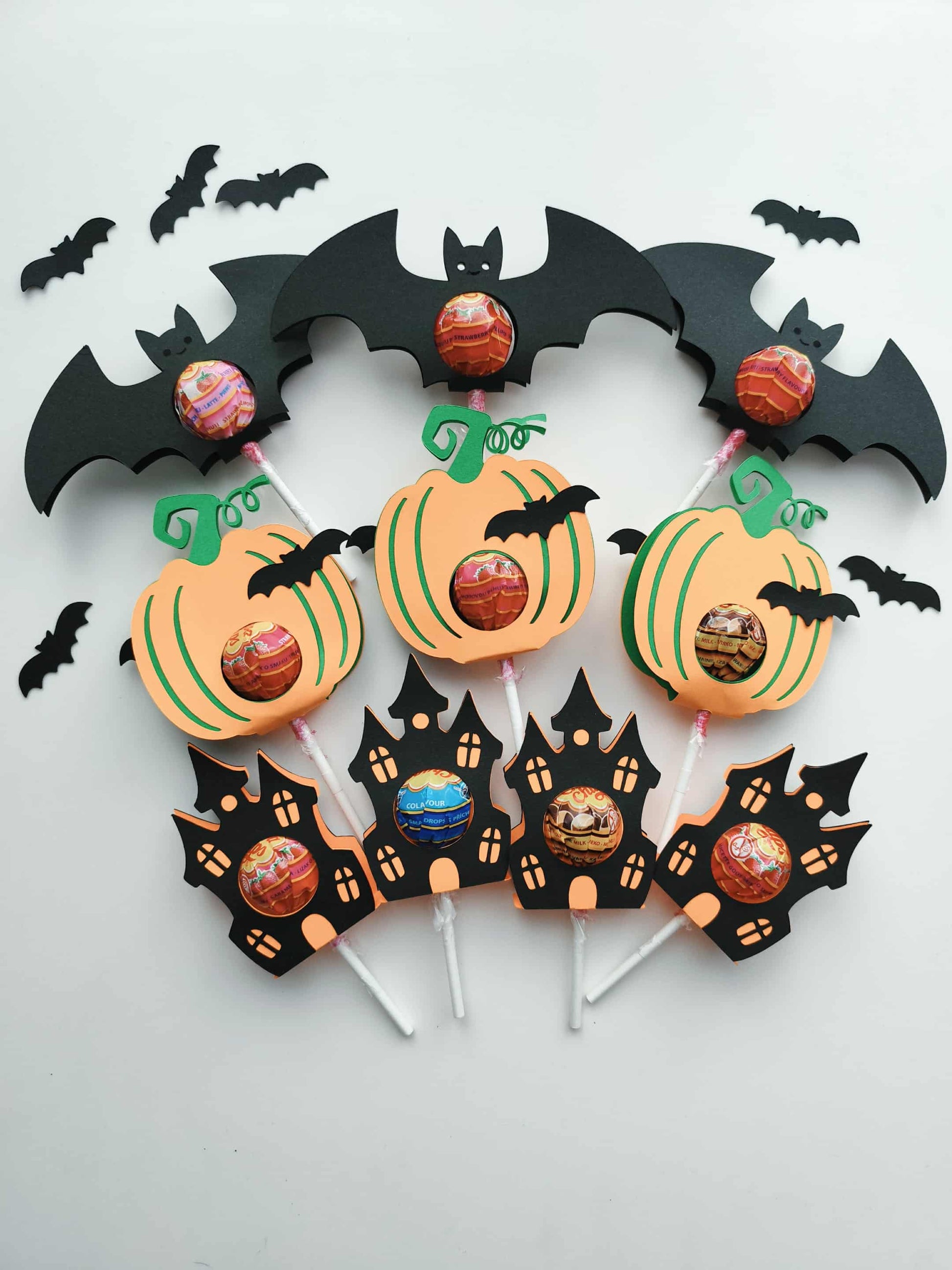 Helovyno dekoratyviniai popierėliai ledinukams (10 vnt.) - Dodeco