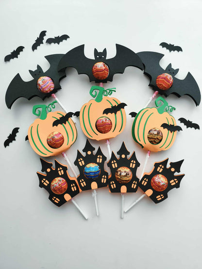 Helovyno dekoratyviniai popierėliai ledinukams (10 vnt.) - Dodeco