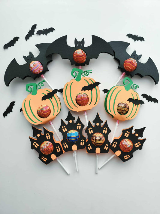 Helovyno dekoratyviniai popierėliai ledinukams (10 vnt.) - Dodeco