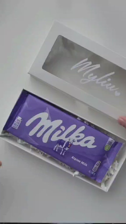 Dėžutė šokoladui "Myliu"