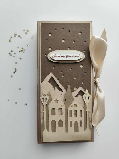 Saldainių dėžutė "Kalėdinis miestas" - Dodeco