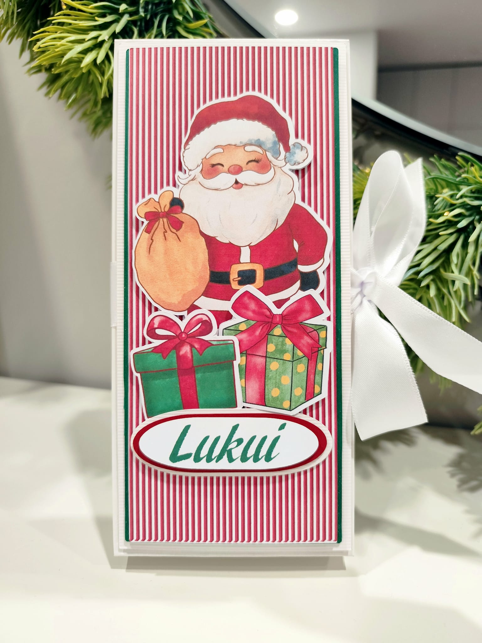 Personalizuota saldainių dėžutė "Kalėdų senelis" - Dodeco