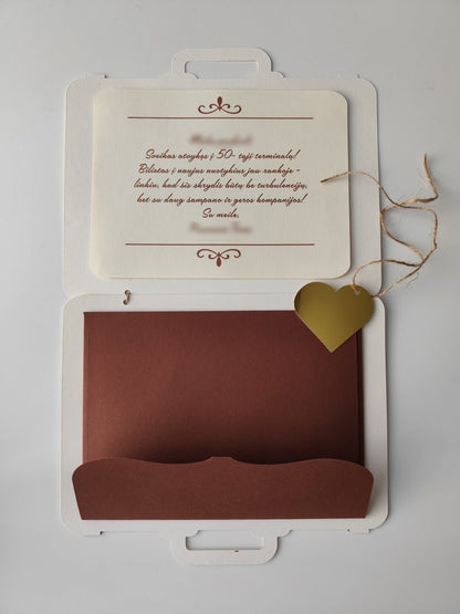 Dovanų vokelis "Kelionė aplink pasaulį" - Dodeco